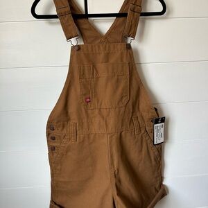 Dickies Brown Short Overalls